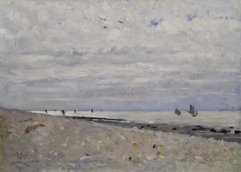 Zeegezicht bij Honfleur